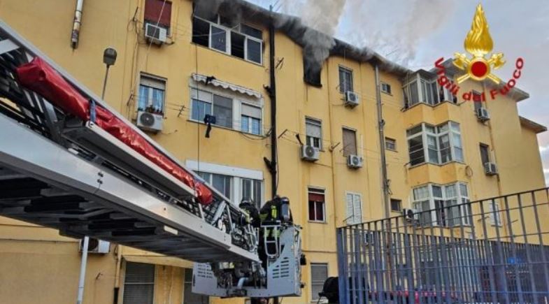 incendio cagliari