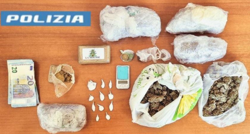 polizia spaccio